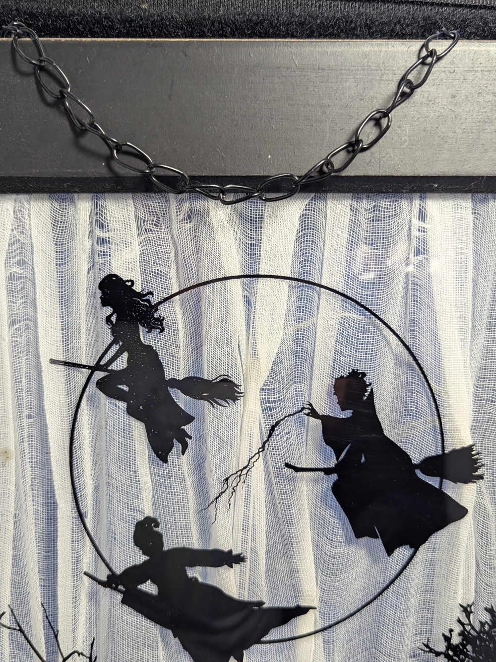 Disney Hocus Pocus Black Witch Silhouette Wall Decor - Picture 5 of 14